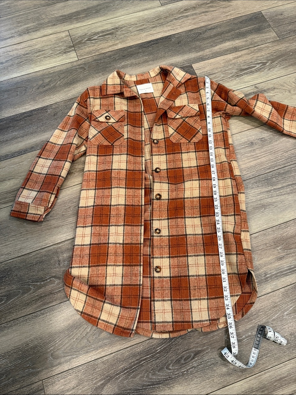 Women's shacket plaid